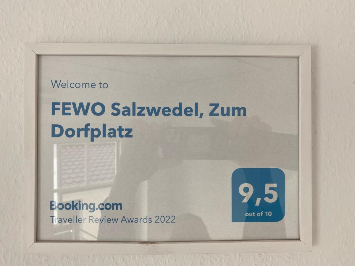 Fewo Salzwedel, Zum Dorfplatz Exterior foto